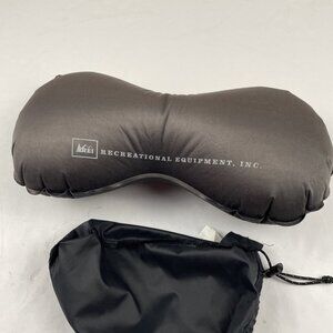REI Self-Inflating Travel Pillow Compact Ergonomic Shape Cars Planes Camping